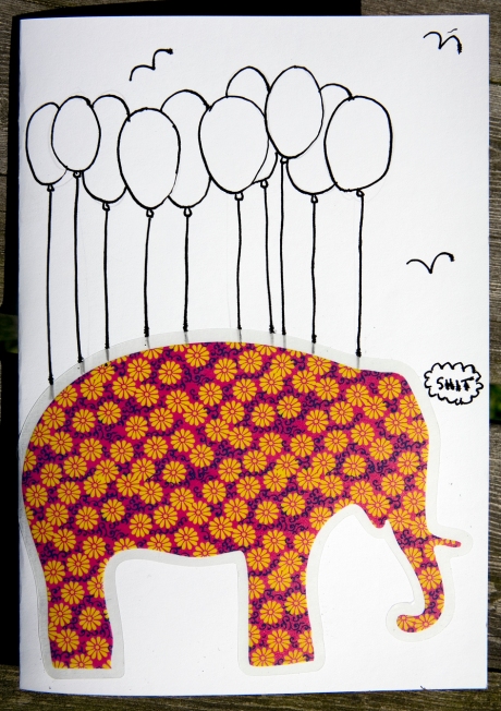 elephant card4257